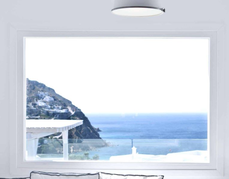 Villa Ariadne in Mykonos Greece, sea view, by Olive Villa Rentals