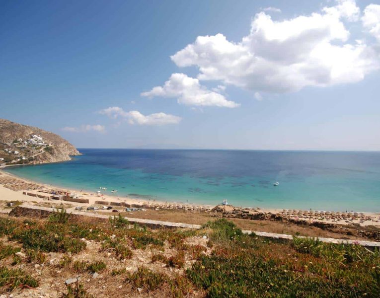 Villa Calanthe in Mykonos Greece, sea view, by Olive Villa Rentals