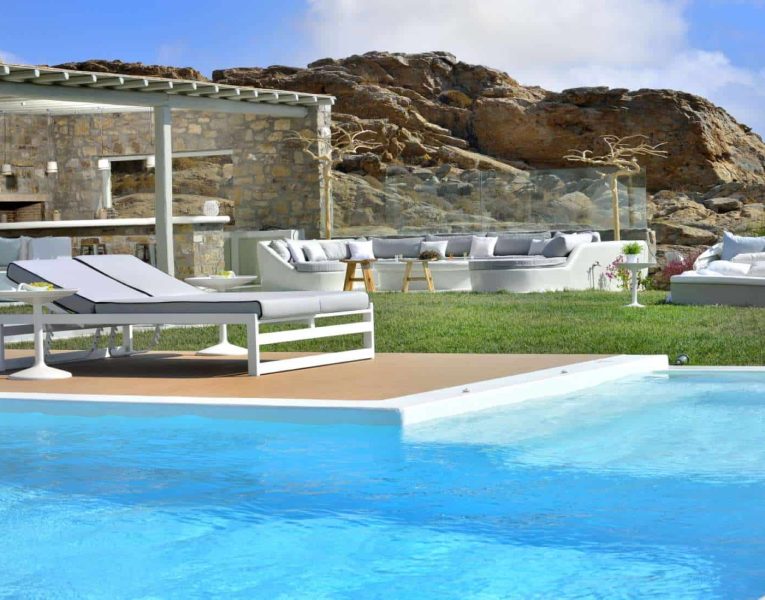 Villa Eterea in Mykonos Greece, pool 5, by Olive Villa Rentals