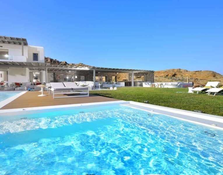 Villa Eterea in Mykonos Greece, pool 6, by Olive Villa Rentals