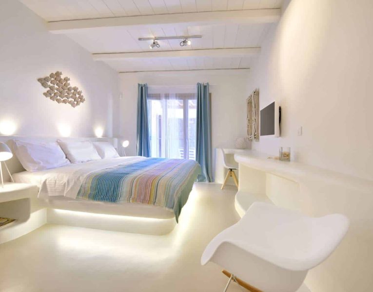 Villa Hypatia in Mykonos Greece, bedroom 7, by Olive Villa Rentals
