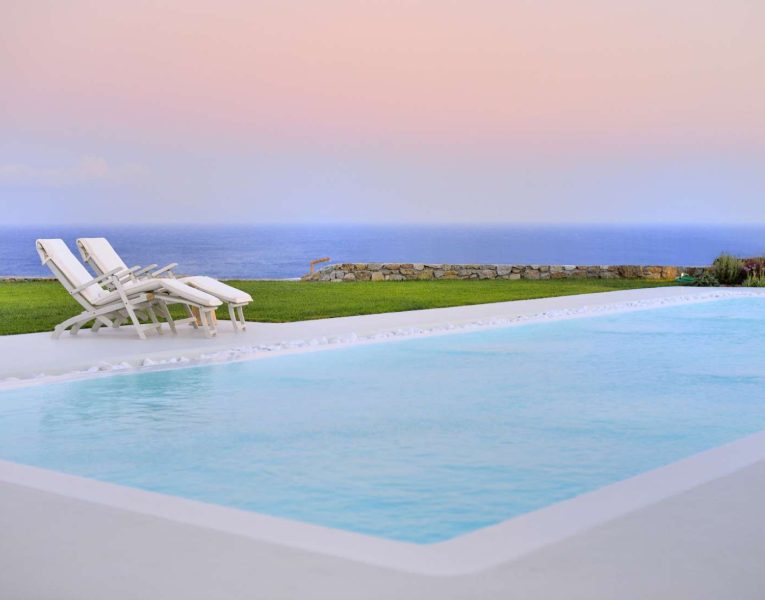Villa Hypatia in Mykonos Greece, pool 5, by Olive Villa Rentals