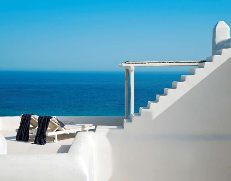 Villa Myrrini in Mykonos Greece, sea view 3, by Olive Villa Rentals