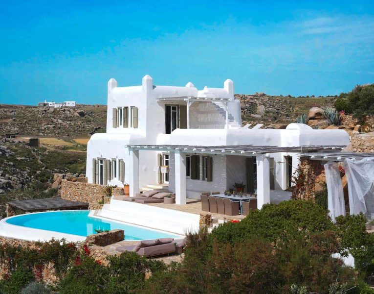 Villa Myrrini in Mykonos Greece, house, by Olive Villa Rentals