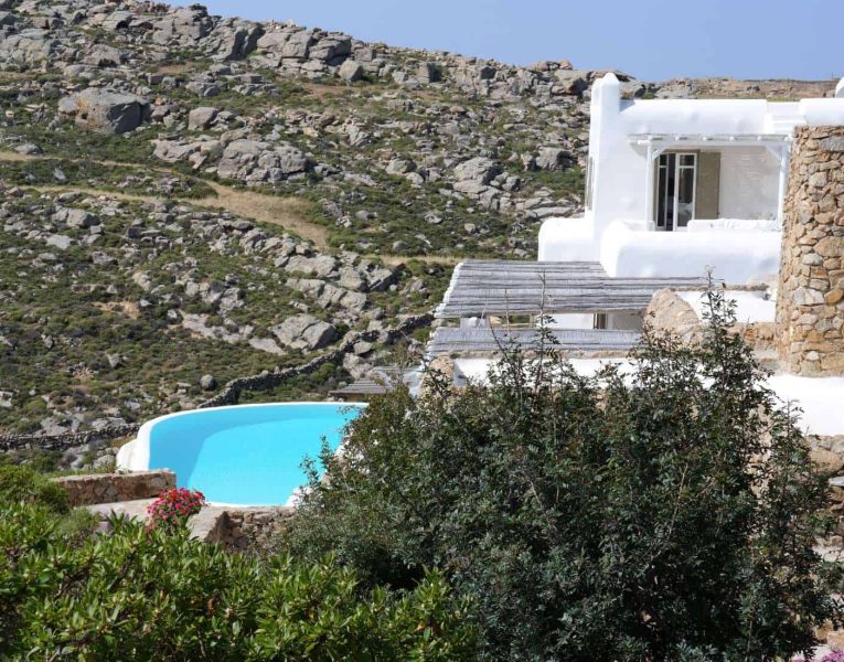 Villa Myrrini in Mykonos Greece, house 2, by Olive Villa Rentals