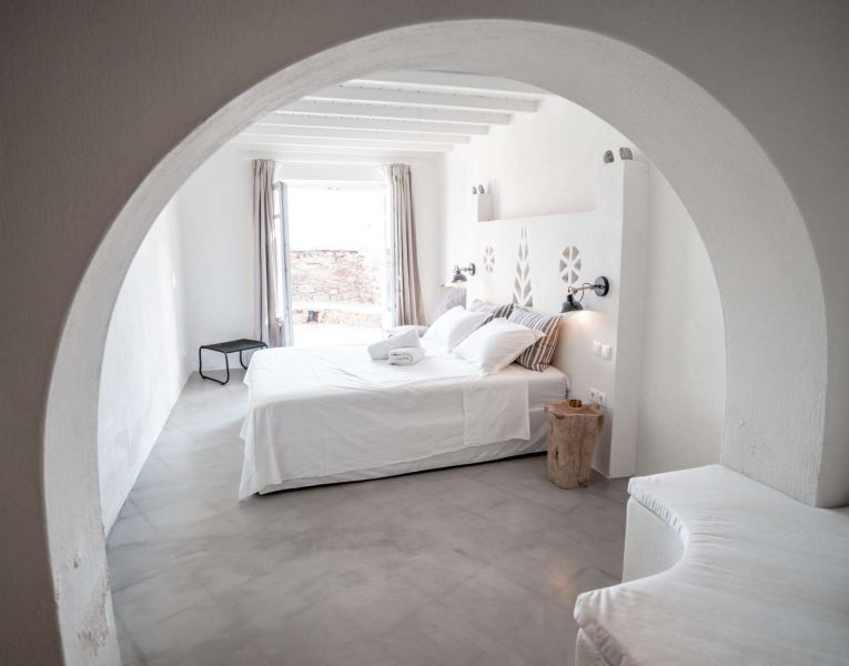 Villa Zoe in Mykonos Greece, bedroom 6, by Olive Villa Rentals