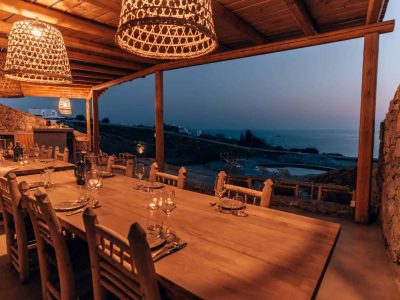 Villa Zoe in Mykonos Greece, sea view 2, by Olive Villa Rentals