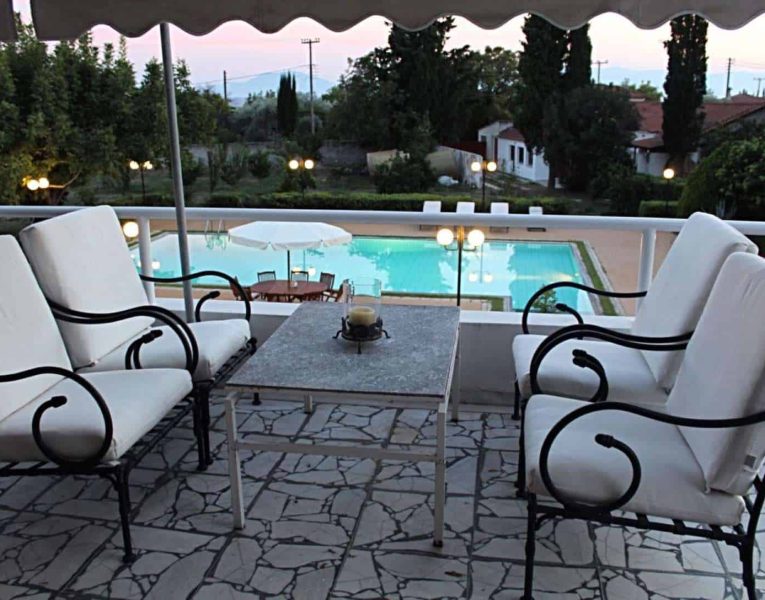 Villa Thetis in Pelion Greece, outdoors, by Olive Villa Rentals