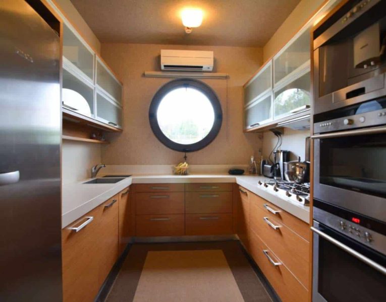 Villa-Copper-Evia-by-Olive-Villa-Rentals-kitchen-area