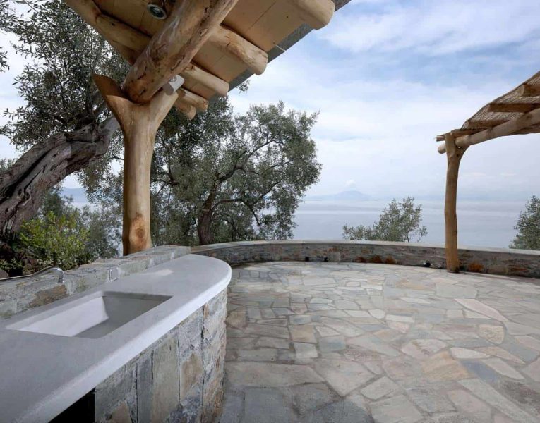Villa Idyll in Pelion Greece, outside 2, by Olive Villa Rentals