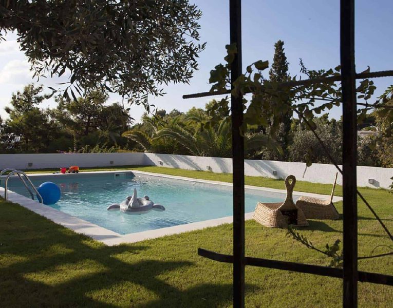 Villa Amy in Porto Heli Greece, pool 2, by Olive Villa Rentals