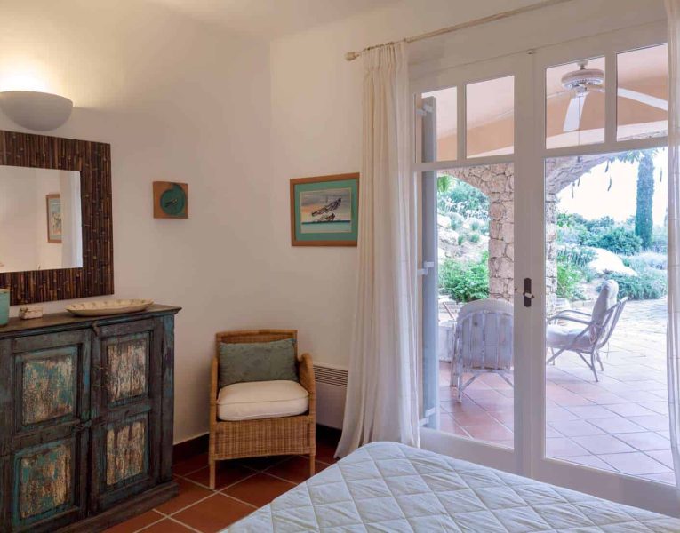 Villa Dantea in Porto Heli Greece, bedroom 2, by Olive Villa Rentals