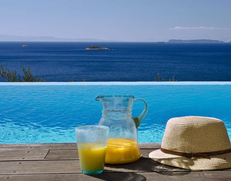 Villa Cybele in Skopelos Greece, pool 3, by Olive Villa Rentals