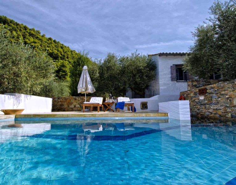 Pool Villa Selene in Skopelos Greece, pool 3, by Olive Villa Rentals