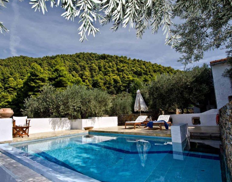 Pool Villa Selene in Skopelos Greece, pool 4, by Olive Villa Rentals