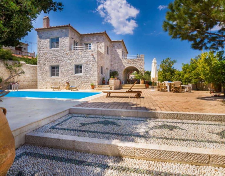 Villa Arte in Spetses Greece, house 2, by Olive Villa Rentals