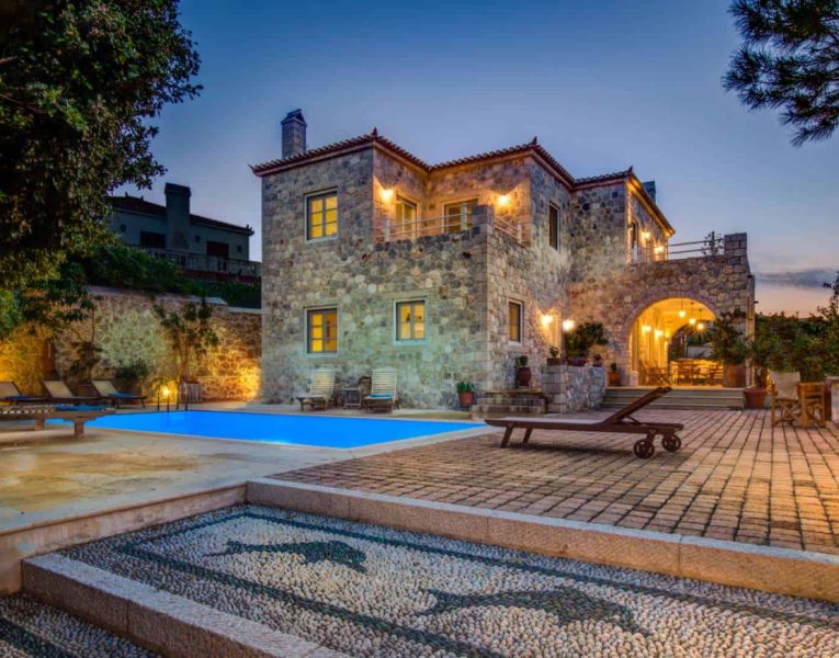 Villa Arte in Spetses Greece, house 3, by Olive Villa Rentals