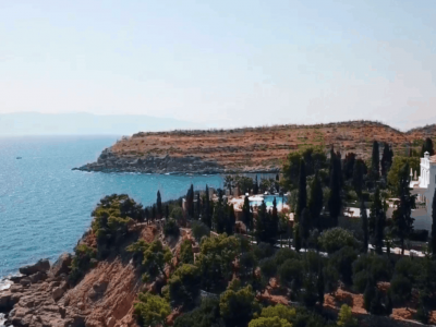 Villa Camelia in Spetses Greece, view 2, by Olive Villa Rentals