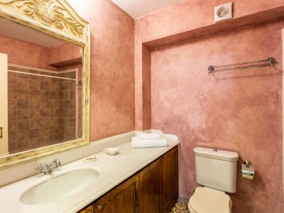Villa Corinna in Spetses Greece, bathroom, by Olive Villa Rentals