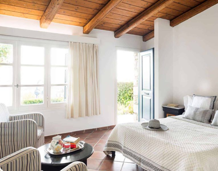 Villa Pegasus in Spetses Greece, bedroom, by Olive Villa Rentals