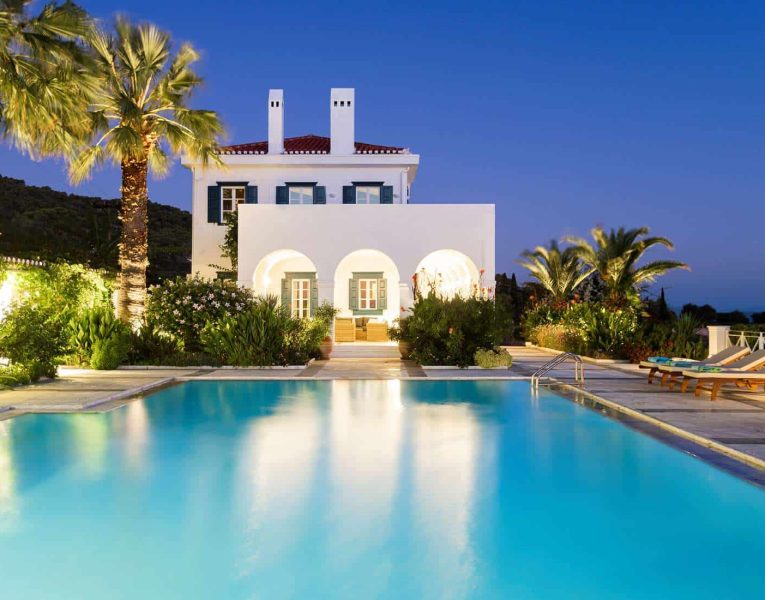 Villa Pegasus in Spetses Greece, house 7, by Olive Villa Rentals