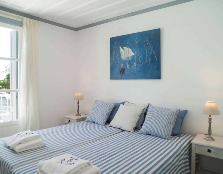 Villa Spezie in Spetses Greece, bedroom 5, by Olive Villa Rentals