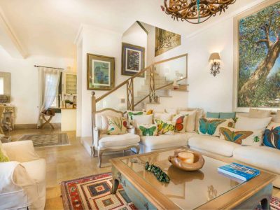 Villa Veneta in Spetses Greece, living room 4, by Olive Villa Rentals