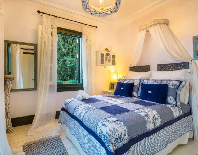 Villa Veneta in Spetses Greece, bedroom 4, by Olive Villa Rentals