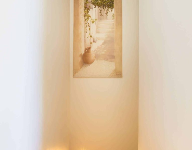 Villa Veneta in Spetses Greece, stairway 2, by Olive Villa Rentals