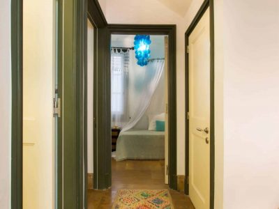 Villa Veneta in Spetses Greece, hallway, by Olive Villa Rentals