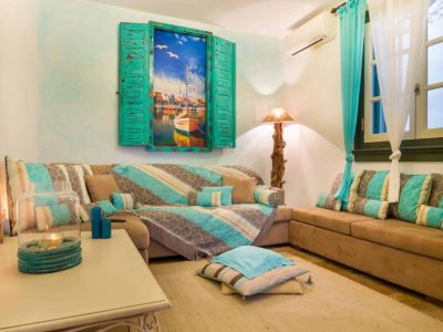 Villa Veneta in Spetses Greece, living room 5, by Olive Villa Rentals