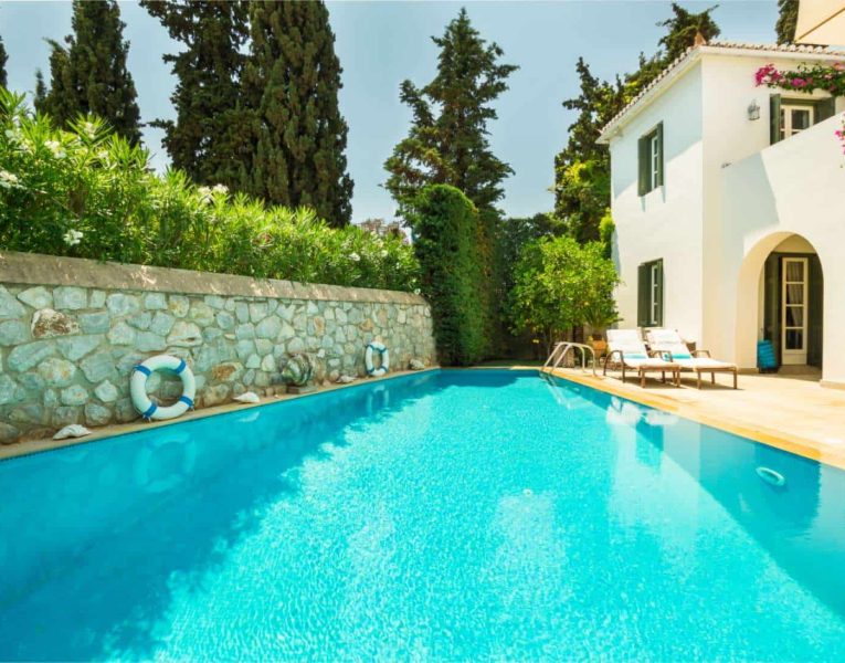 Villa Veneta in Spetses Greece, pool 2, by Olive Villa Rentals