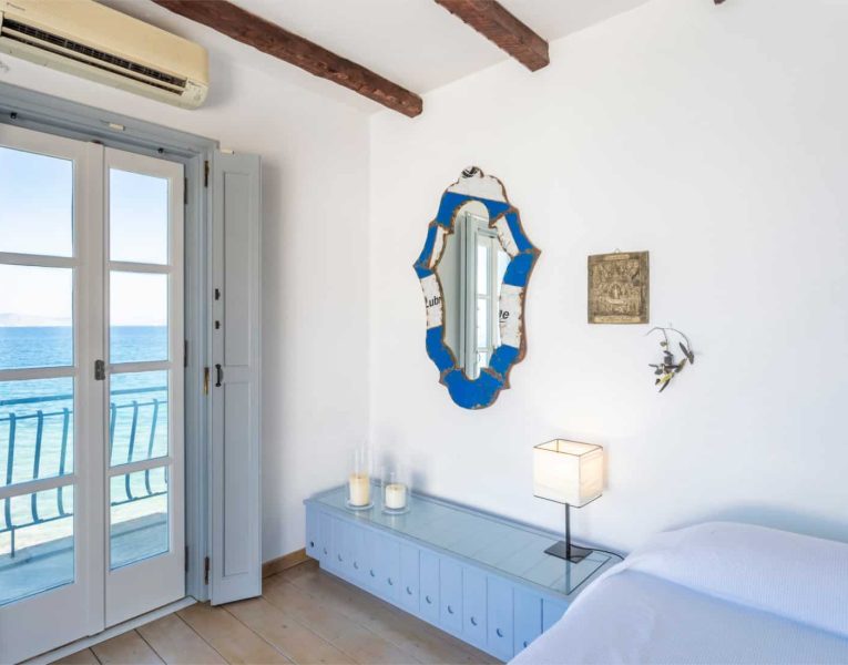 Villa Zenais in Spetses Greece, bedroom, by Olive Villa Rentals