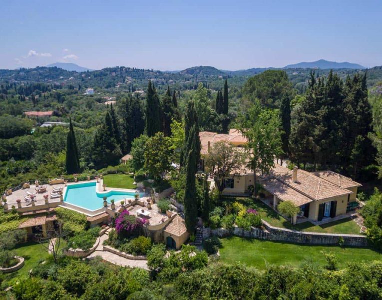 Villa Emeralda in Corfu Greece, house, by Olive Villa Rentals
