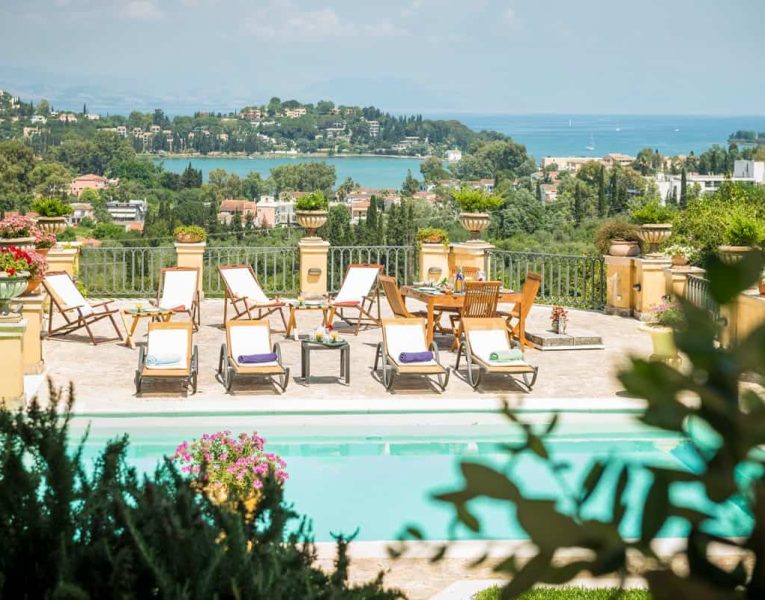 Villa Emeralda in Corfu Greece, pool 4, by Olive Villa Rentals