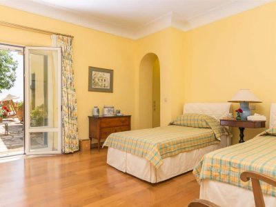 Villa Emeralda in Corfu Greece, bedroom 3, by Olive Villa Rentals