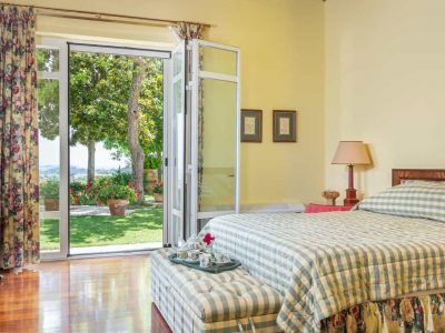 Villa Emeralda in Corfu Greece, bedroom 5, by Olive Villa Rentals
