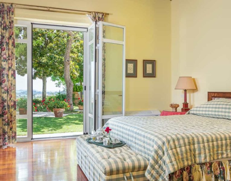 Villa Emeralda in Corfu Greece, bedroom 5, by Olive Villa Rentals