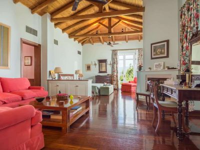 Villa Emeralda in Corfu Greece, living room 3, by Olive Villa Rentals