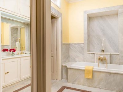 Villa Emeralda in Corfu Greece, bathroom 4, by Olive Villa Rentals