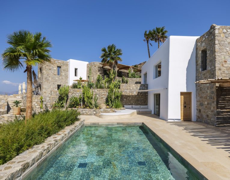 Mythos Luxury Mansion in Mykonos by Olive Villa Rentals