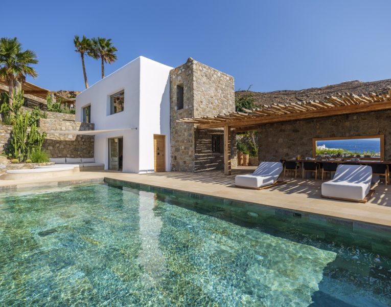 Mythos Luxury Mansion in Mykonos by Olive Villa Rentals