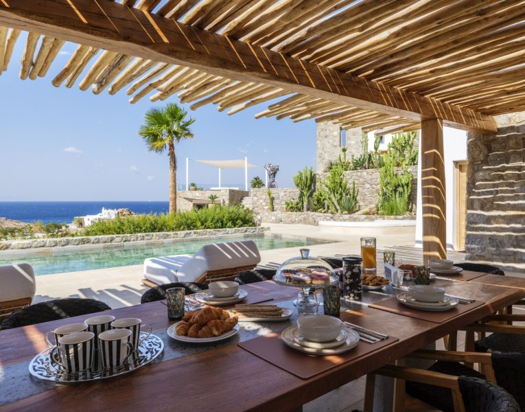 Mythos Luxury Mansion in Mykonos by Olive Villa Rentals