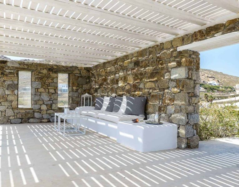 Villa- Olivia-Mykonos-by-Olive-Villa-Rentals-lounge-area-exterior